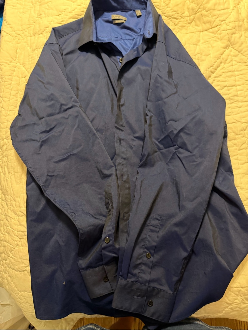 Kenneth Cole Reaction Men's Dark Navy Lightweight Shirt Jacket